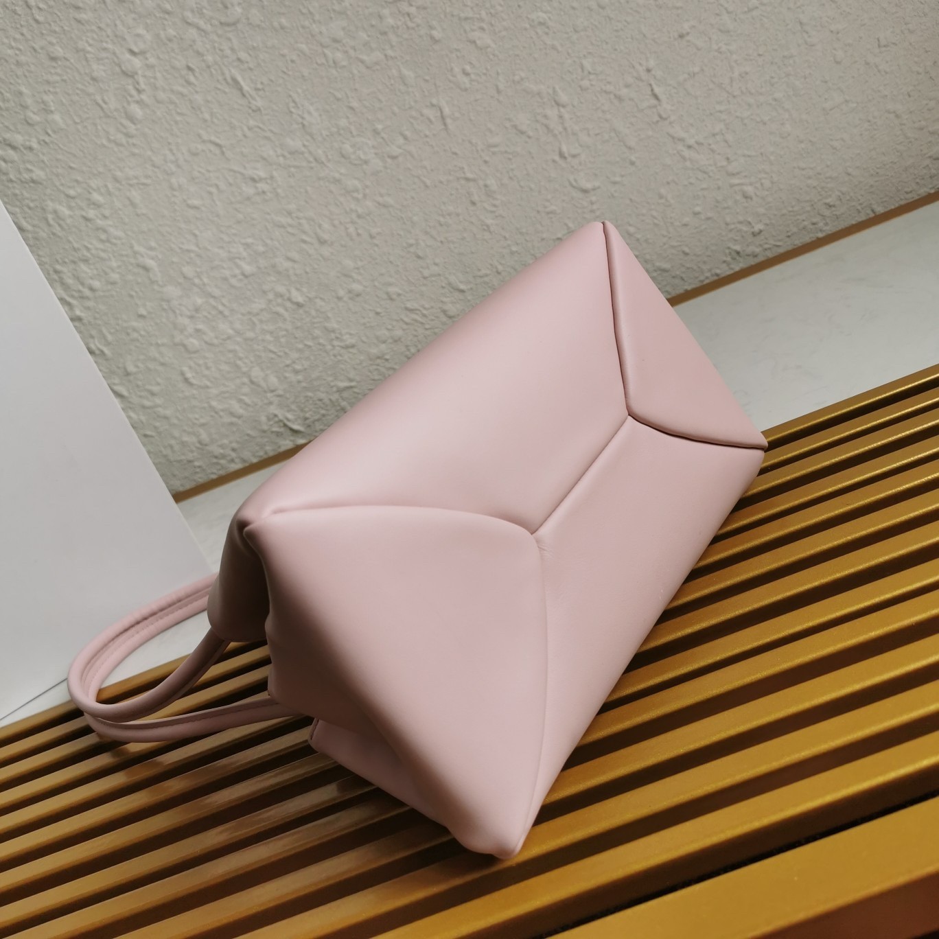pra*a S*pernova small shoulder bag in pink leather