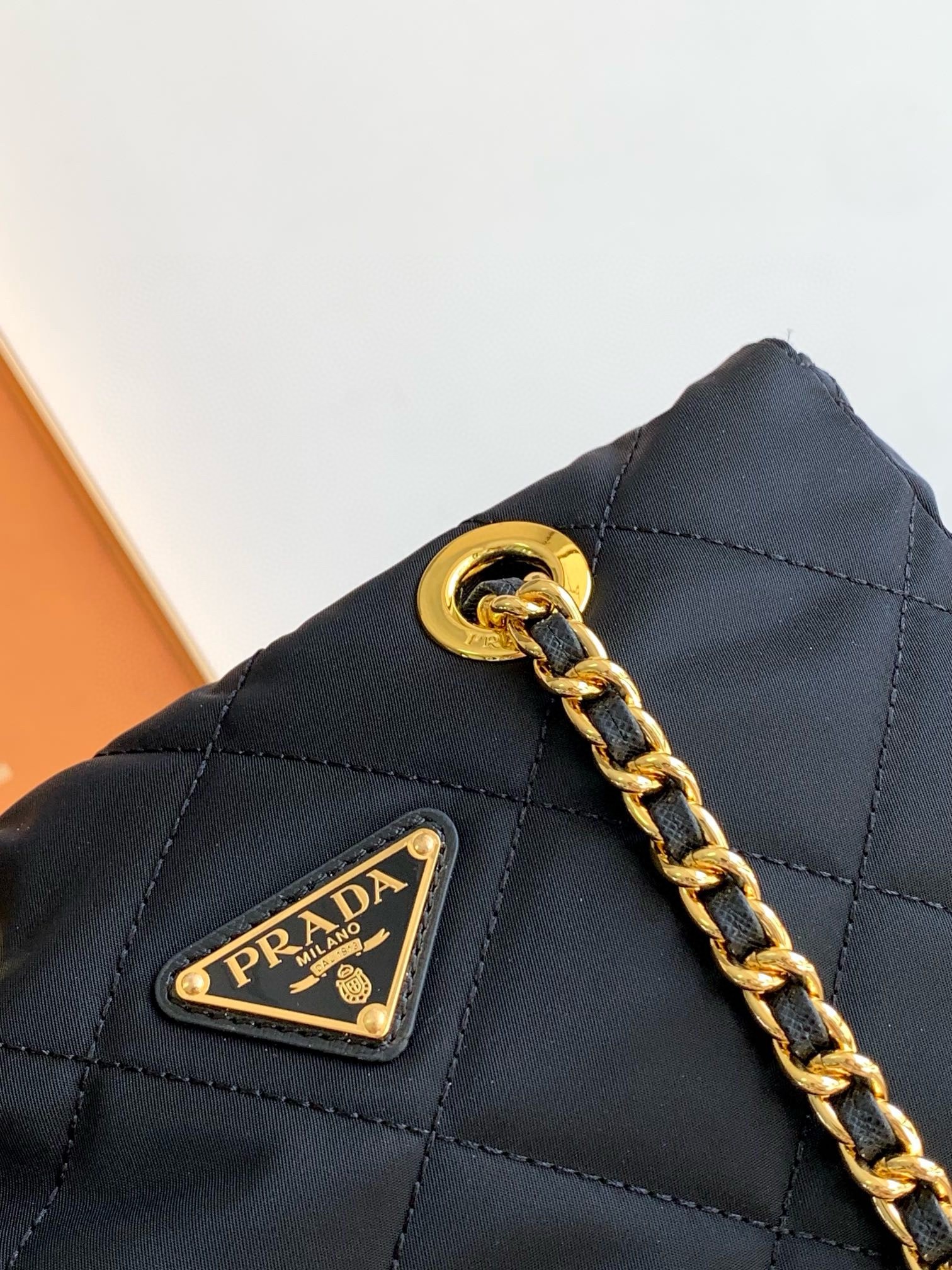 Pra*a re-edition 1995 tote bag in black re-nylon