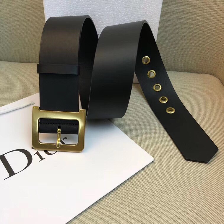 D*or D*orquake 55mm belt in black calfskin