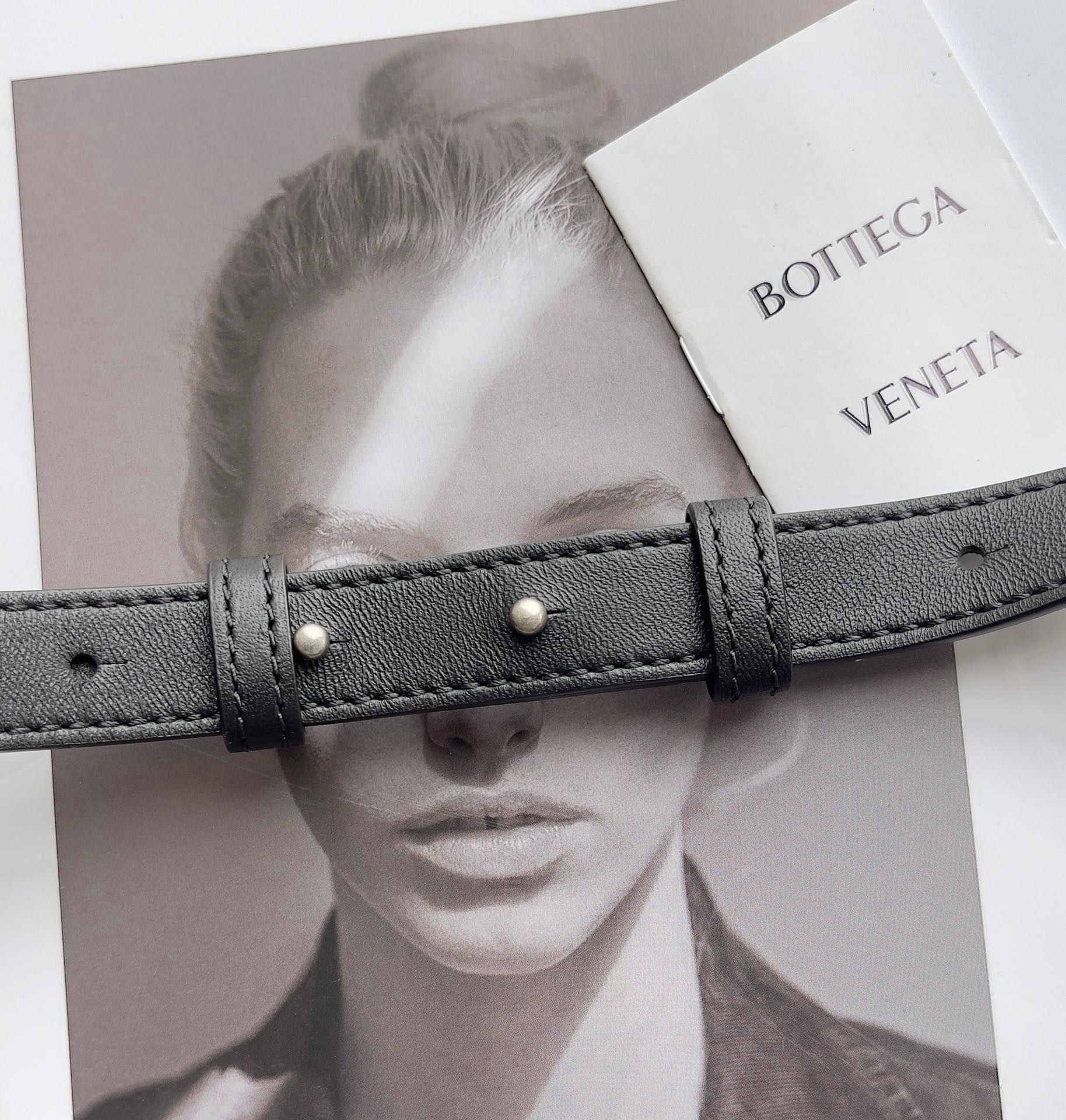 bo*te*ga Ve*ne*ta candy cassette bag in black lambskin