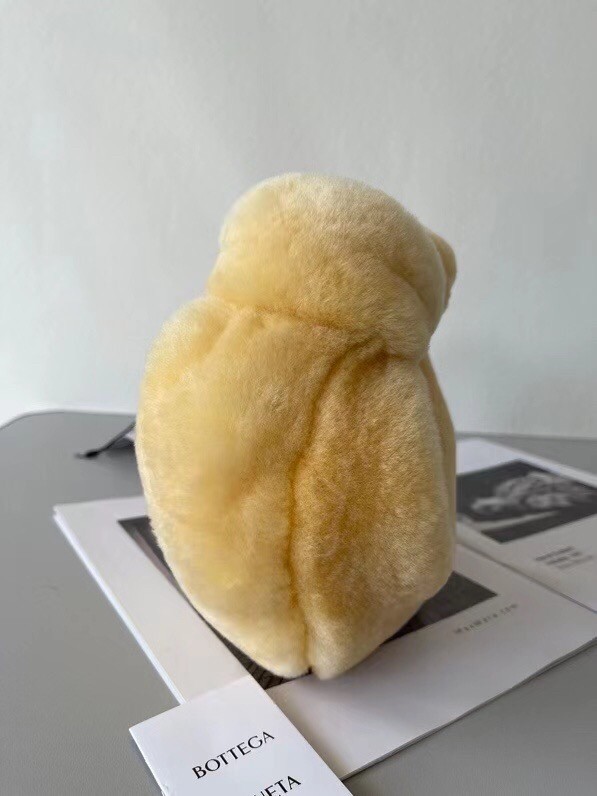 bo*te*ga Ve*ne*ta mini bv jodie bag in teddy shearling