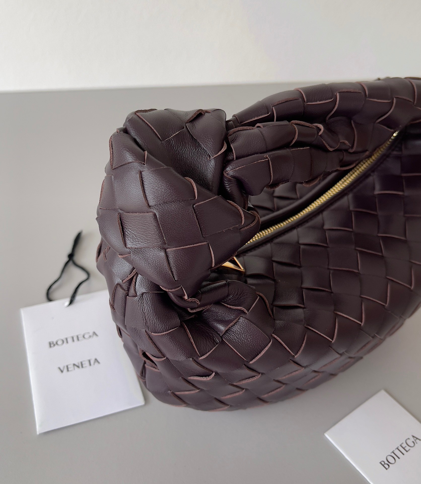 bo*te*ga Ve*ne*ta bv jodie mini bag in potion intrecciato lambskin