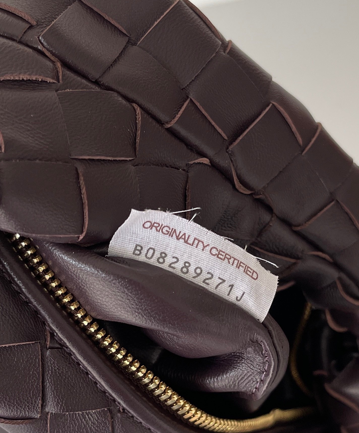 bo*te*ga Ve*ne*ta bv jodie mini bag in potion intrecciato lambskin