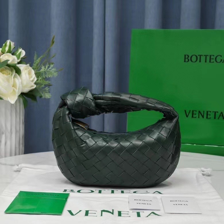 bo*te*ga Ve*ne*ta bv jodie mini bag in raintree intrecciato lambskin