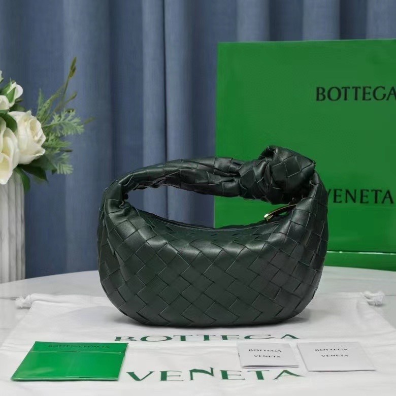 bo*te*ga Ve*ne*ta bv jodie mini bag in raintree intrecciato lambskin