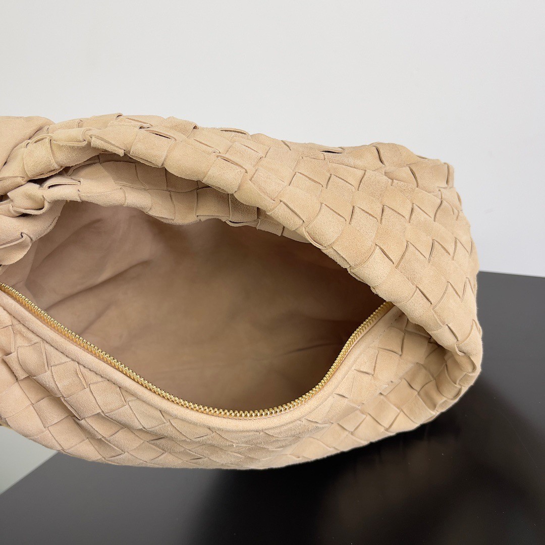 bo*te*ga Ve*ne*ta bv jodie teen bag in porridge suede calfskin