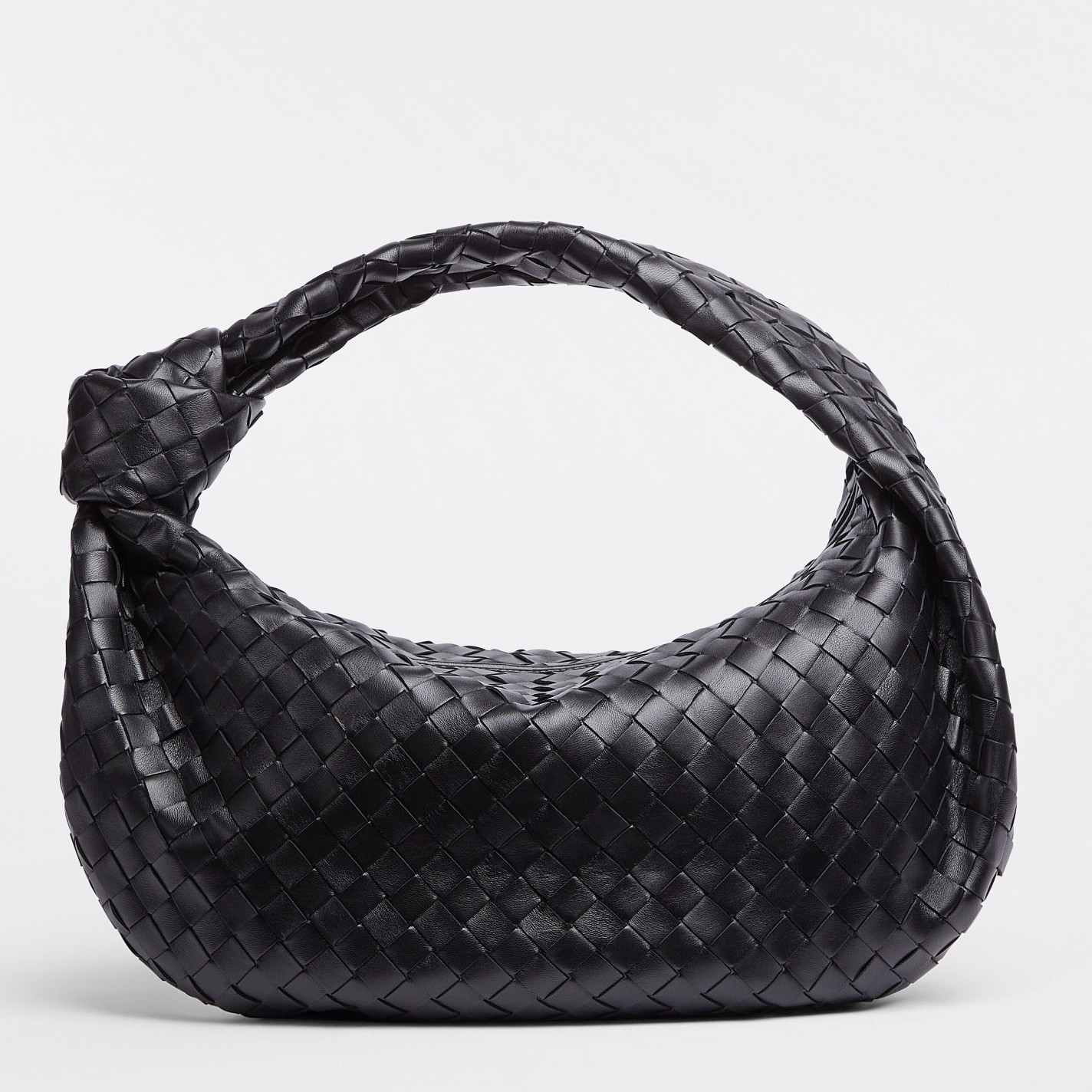 bo*te*ga Ve*ne*ta bv jodie small bag in black intrecciato leather