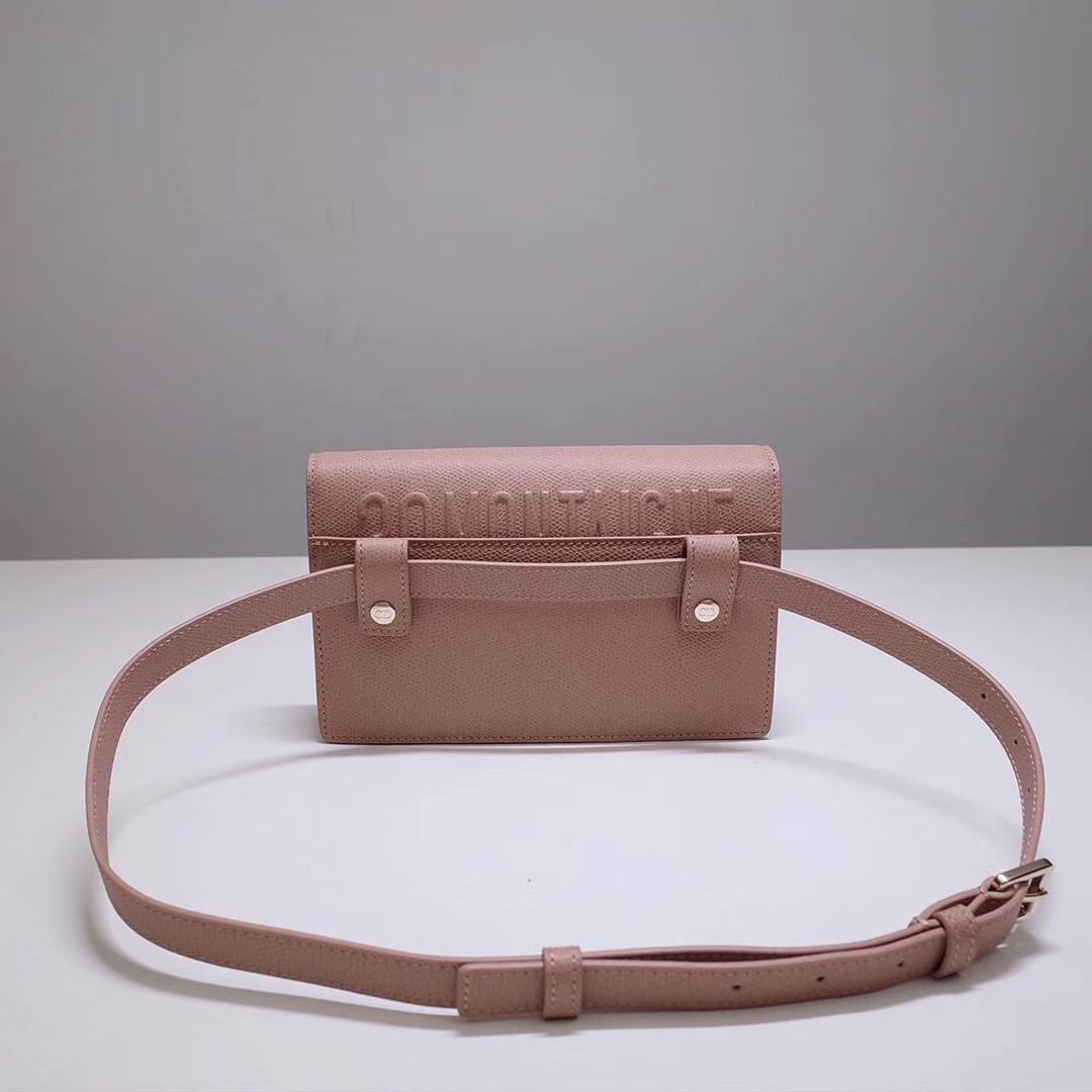 D*or 30 montaigne 2 in 1 belt bag in poudre calfskin