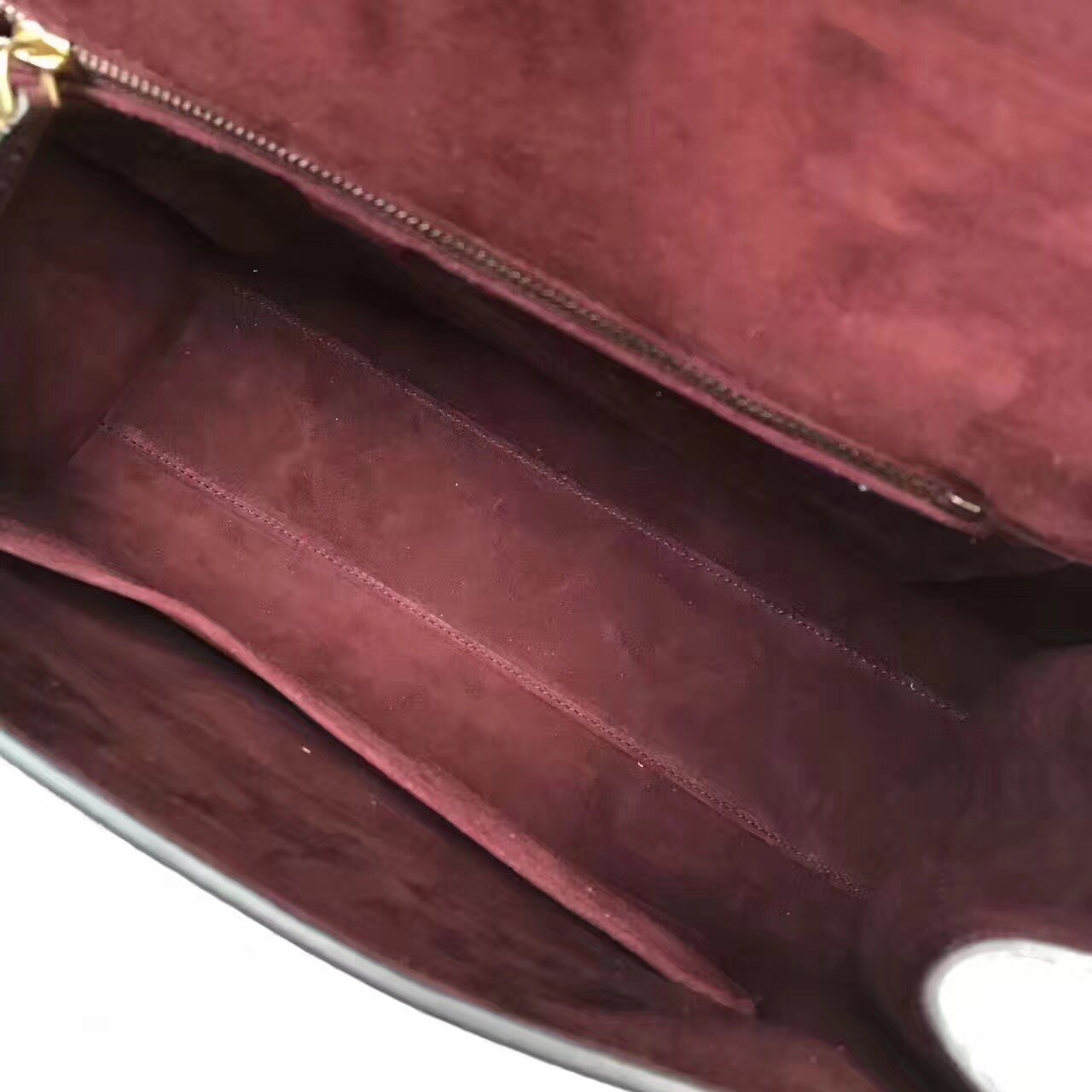 D*or D*oraddict tote bag in bordeaux calfskin