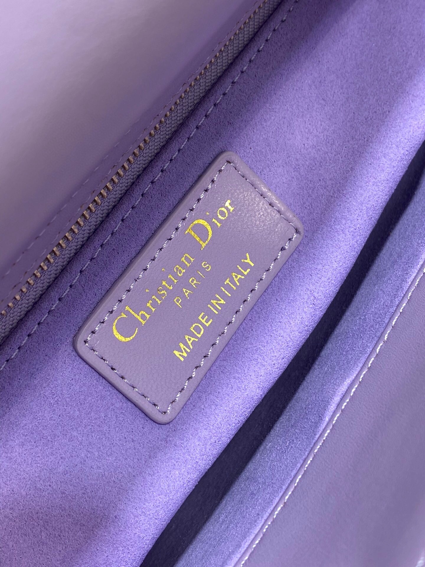 D*or small lady D*or my abcD*or bag in lilas lambskin
