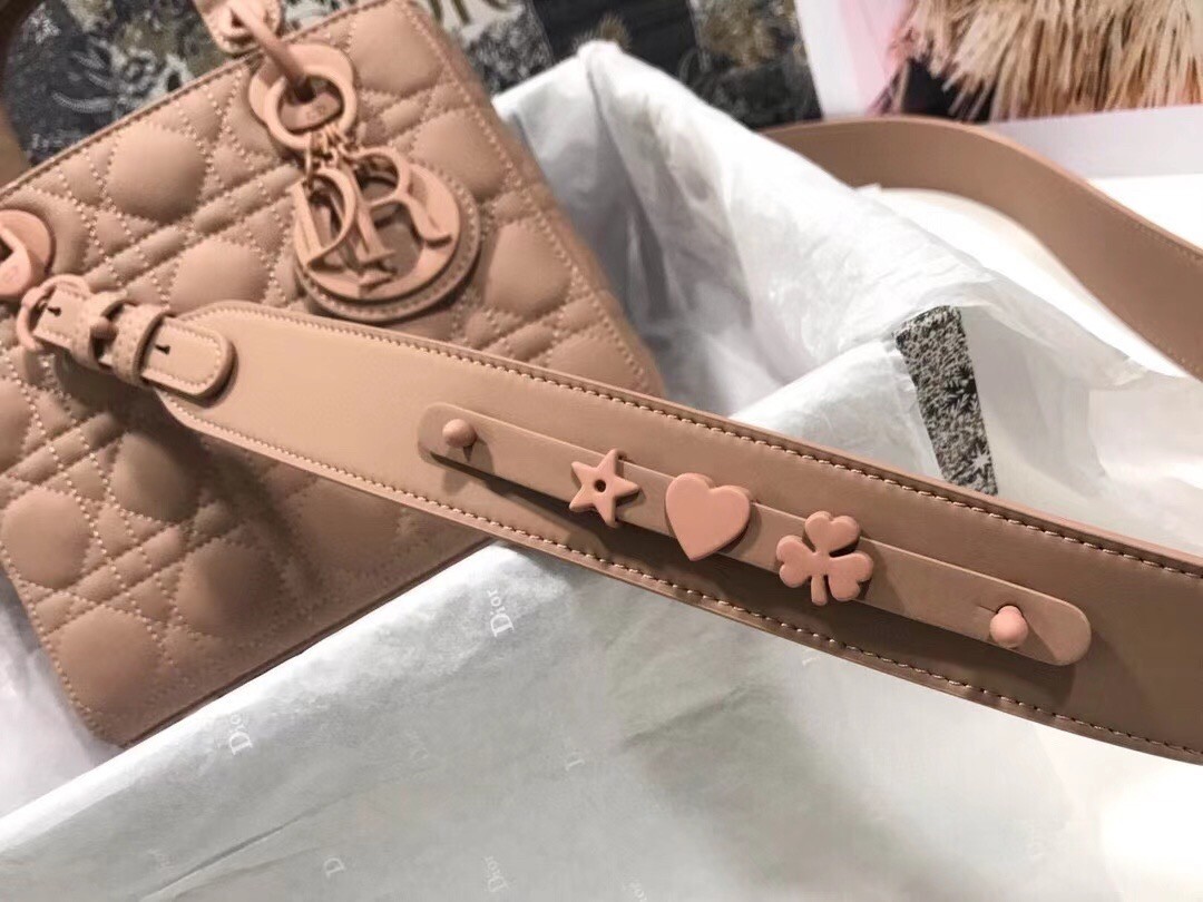 D*or lady D*or my abcD*or bag in blush ultramatte calfskin
