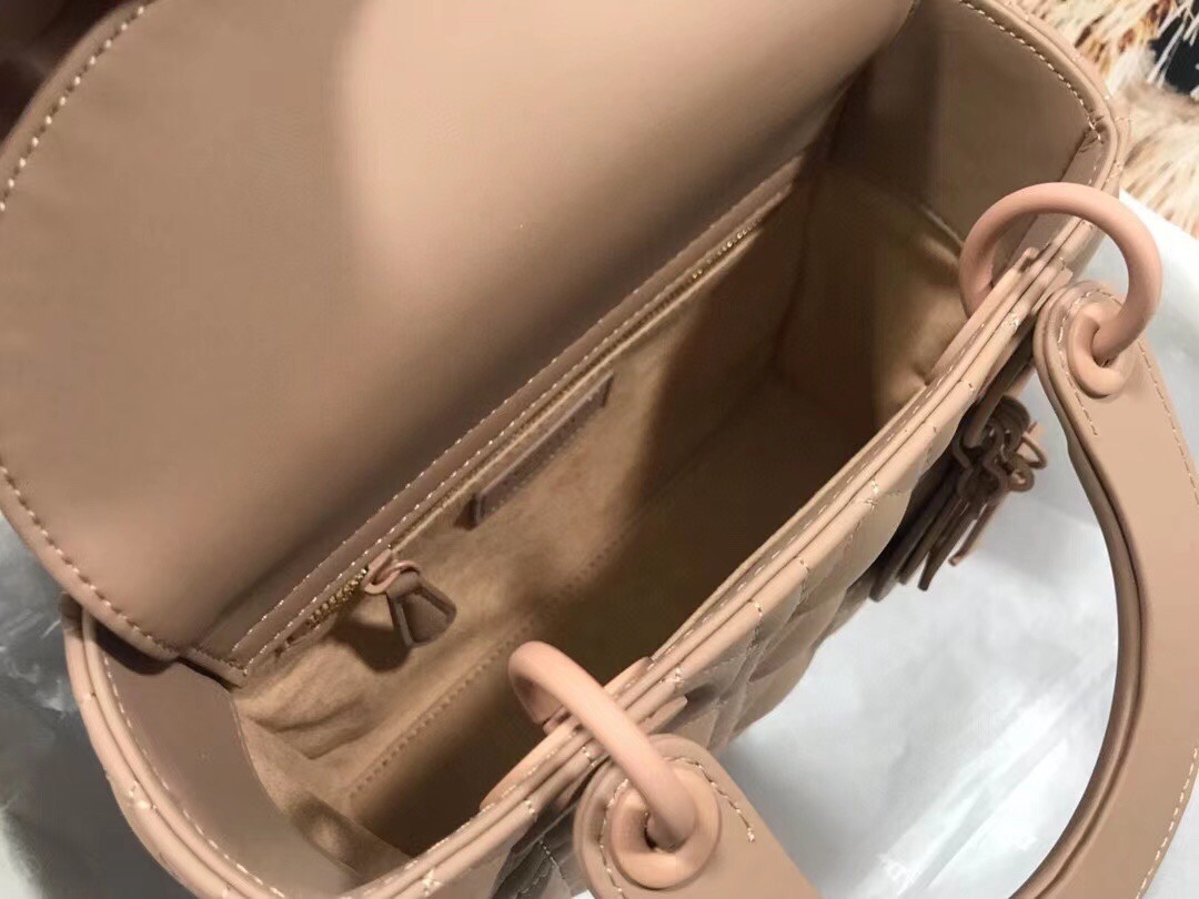 D*or lady D*or my abcD*or bag in blush ultramatte calfskin