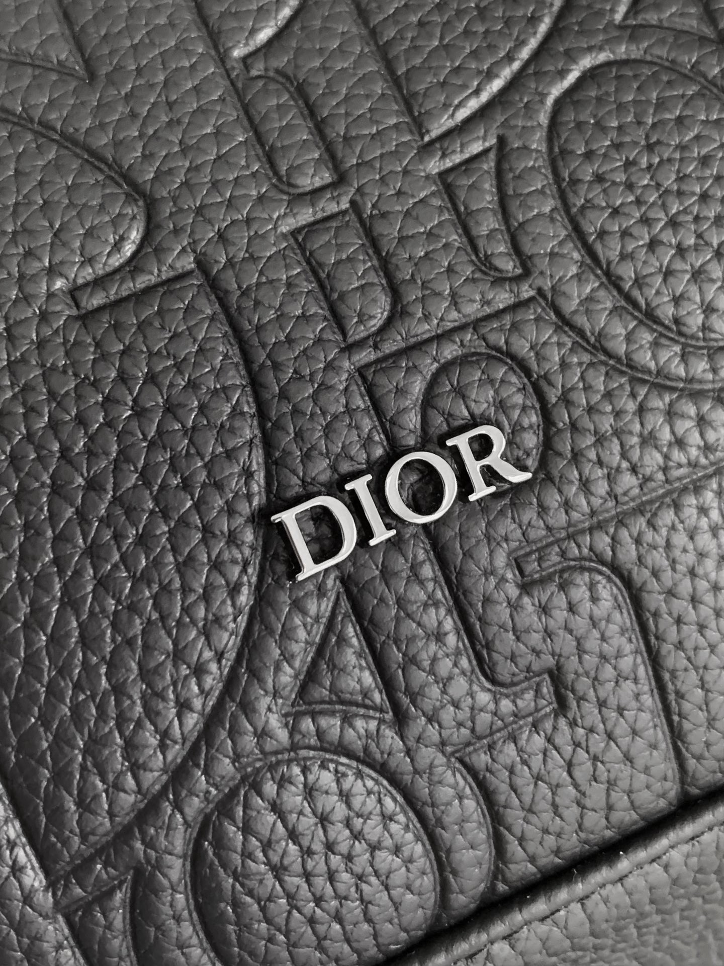 D*or hit the road backpack with flap in black gravity leather