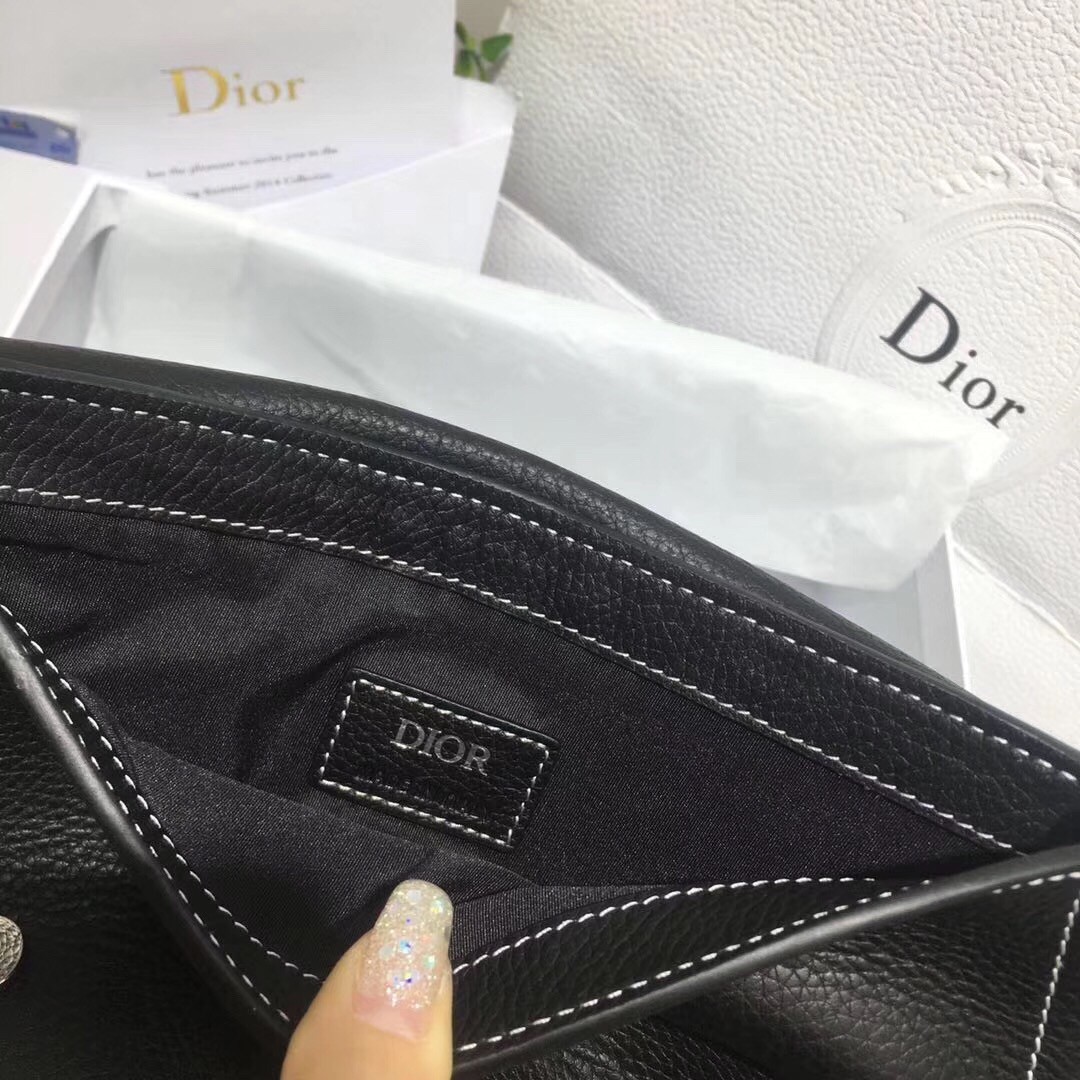 D*or black D*or x kaws pouch saddle bag