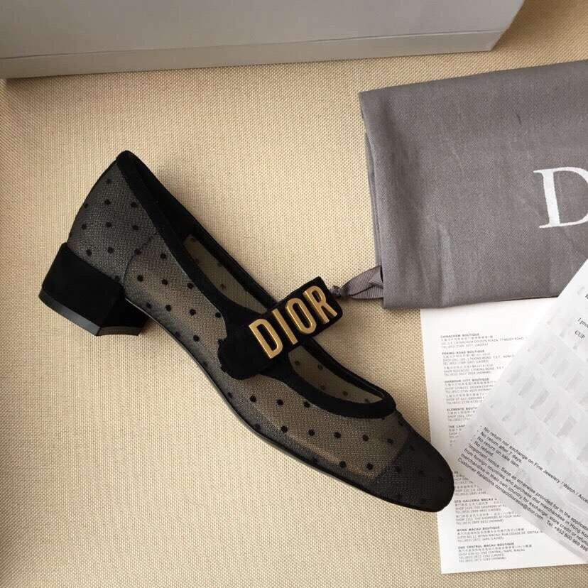 D*or baby-d ballet flats in black dotted swiss