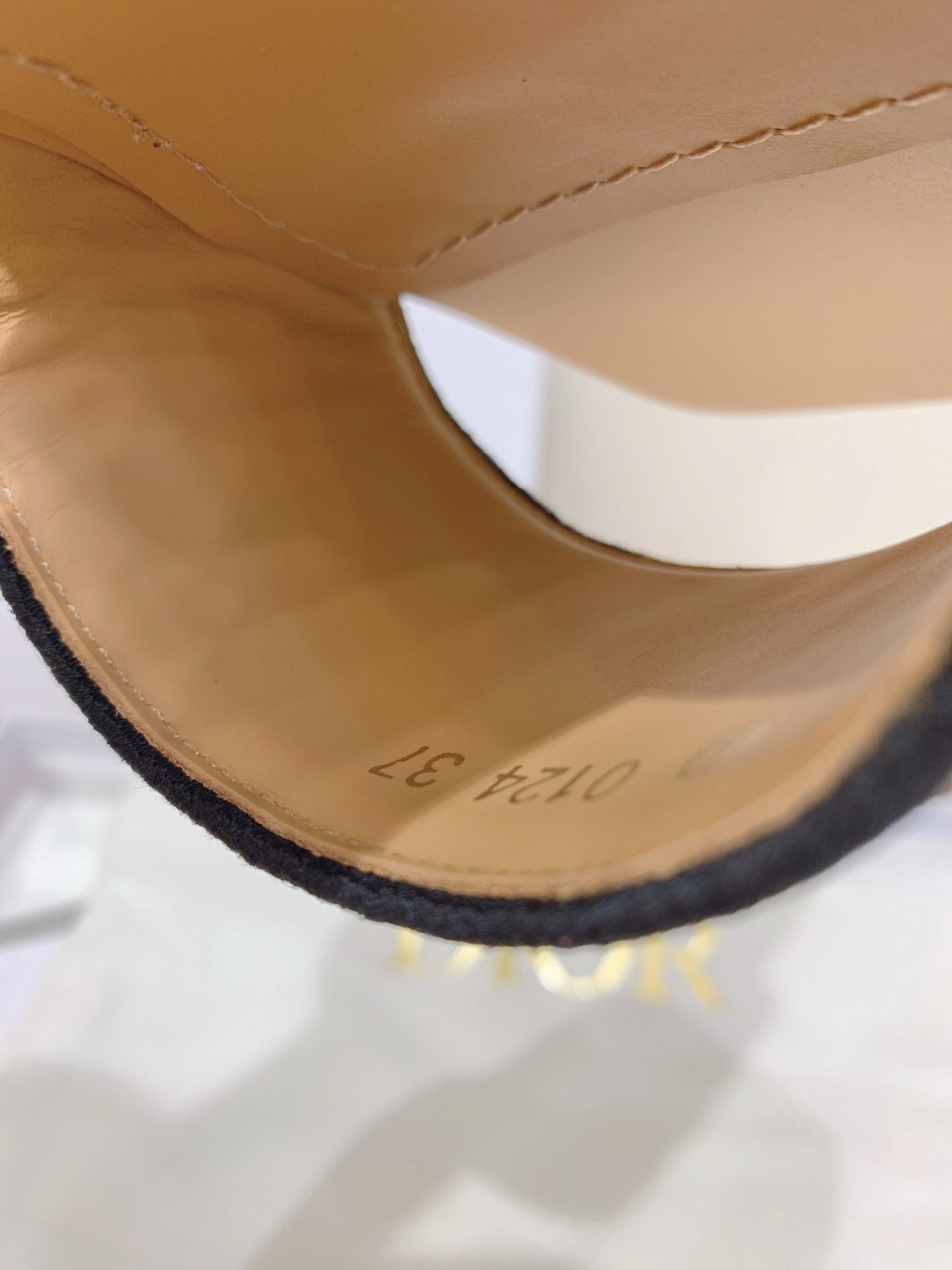 D*or dway heeled 35mm slides in natural raffia and embroidered cotton