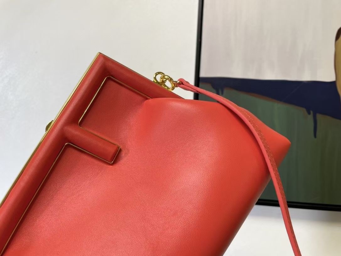 F**di small first bag in piment nappa leather