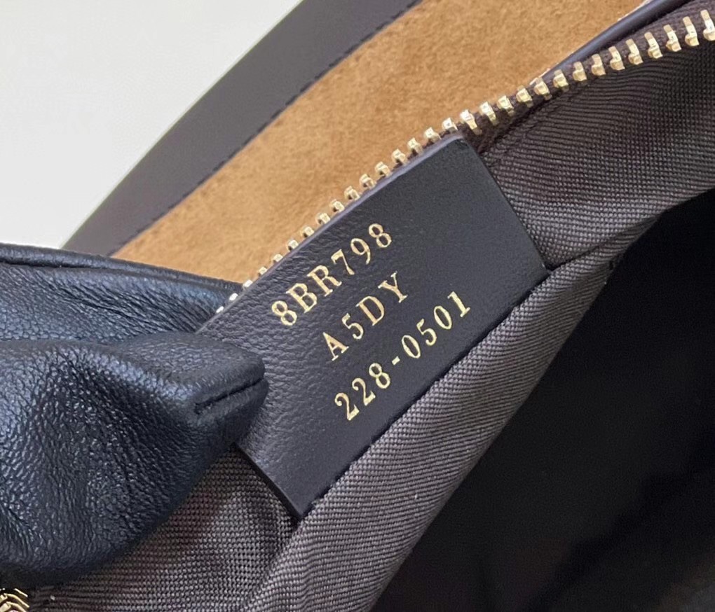 F**di F**digraphy small hobo bag in inlaying leather