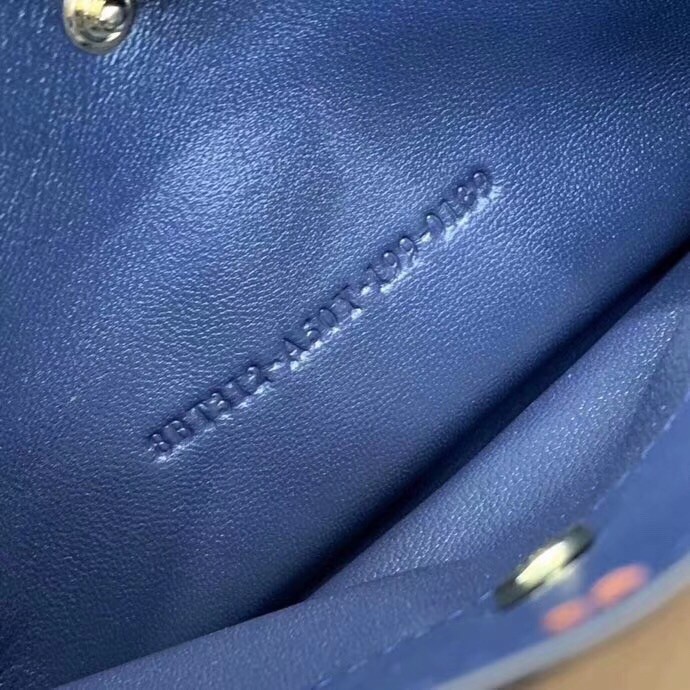 F**di kan u bag in brick red calfskin