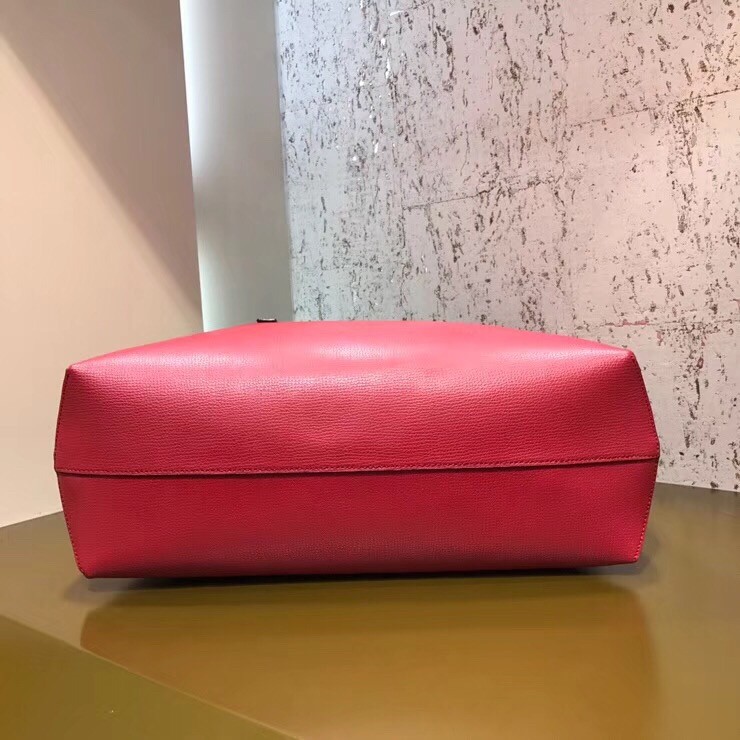 F**di cherry kan i f logo shopper bag
