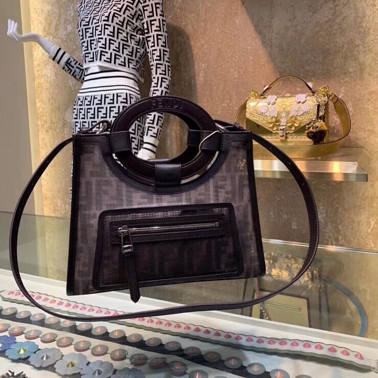 F**di small mesh runaway shopper bag