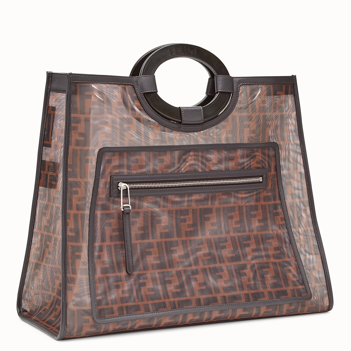 F**di large mesh runaway shopper bag