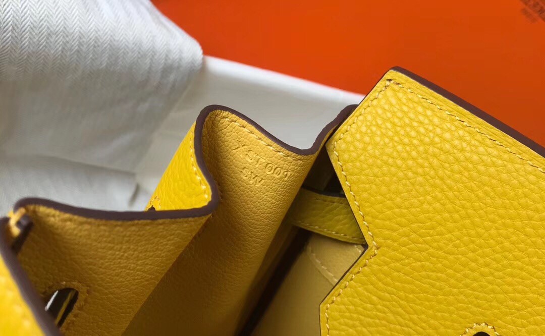 H**mes birkin 35cm bag in soleil clemence leather