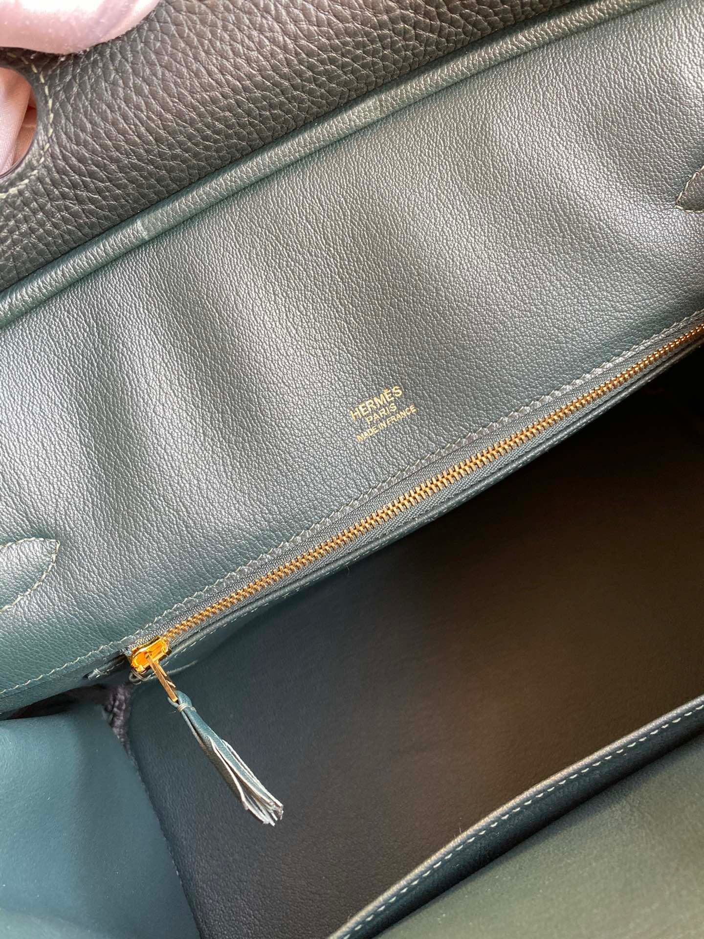 H**mes ghillies birkin 30cm limited-edition bag in black calfskin