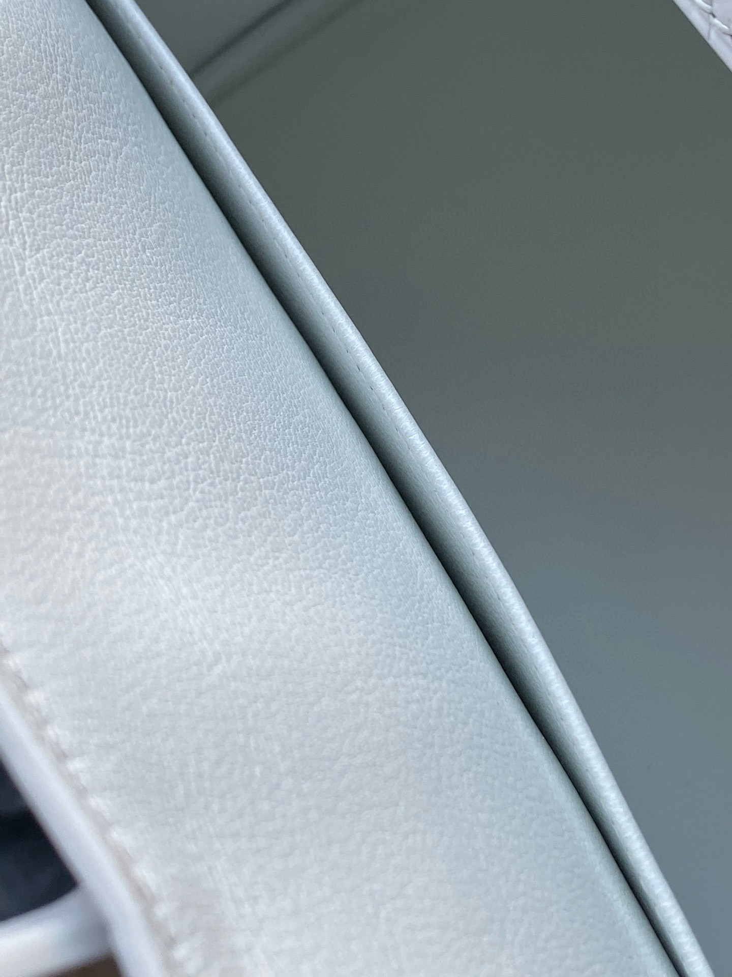 H**mes birkin 30 handmade bag in white crocodile niloticus matte skin