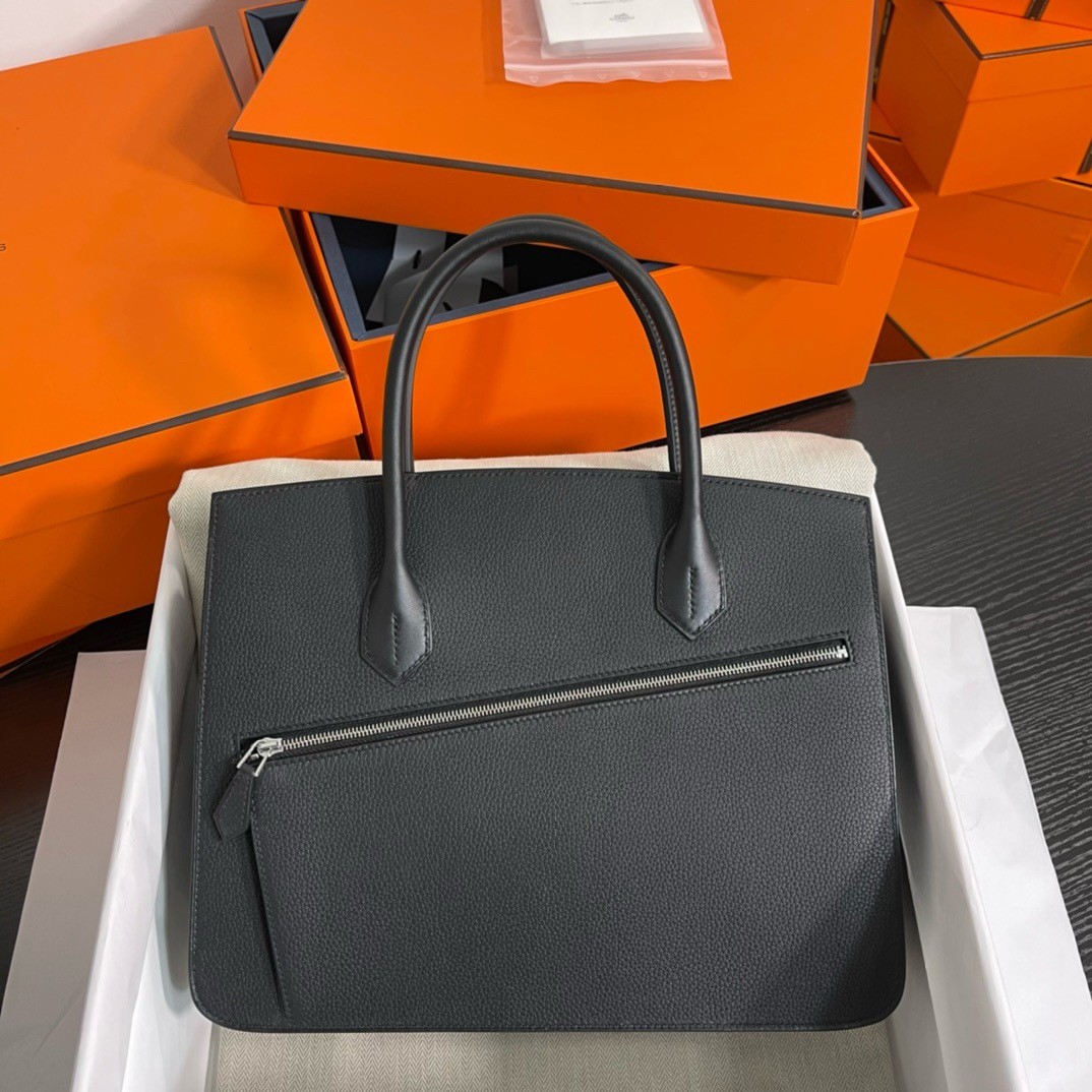 H**mes birkin 30 en desordre bag in gold swift and clemence leather