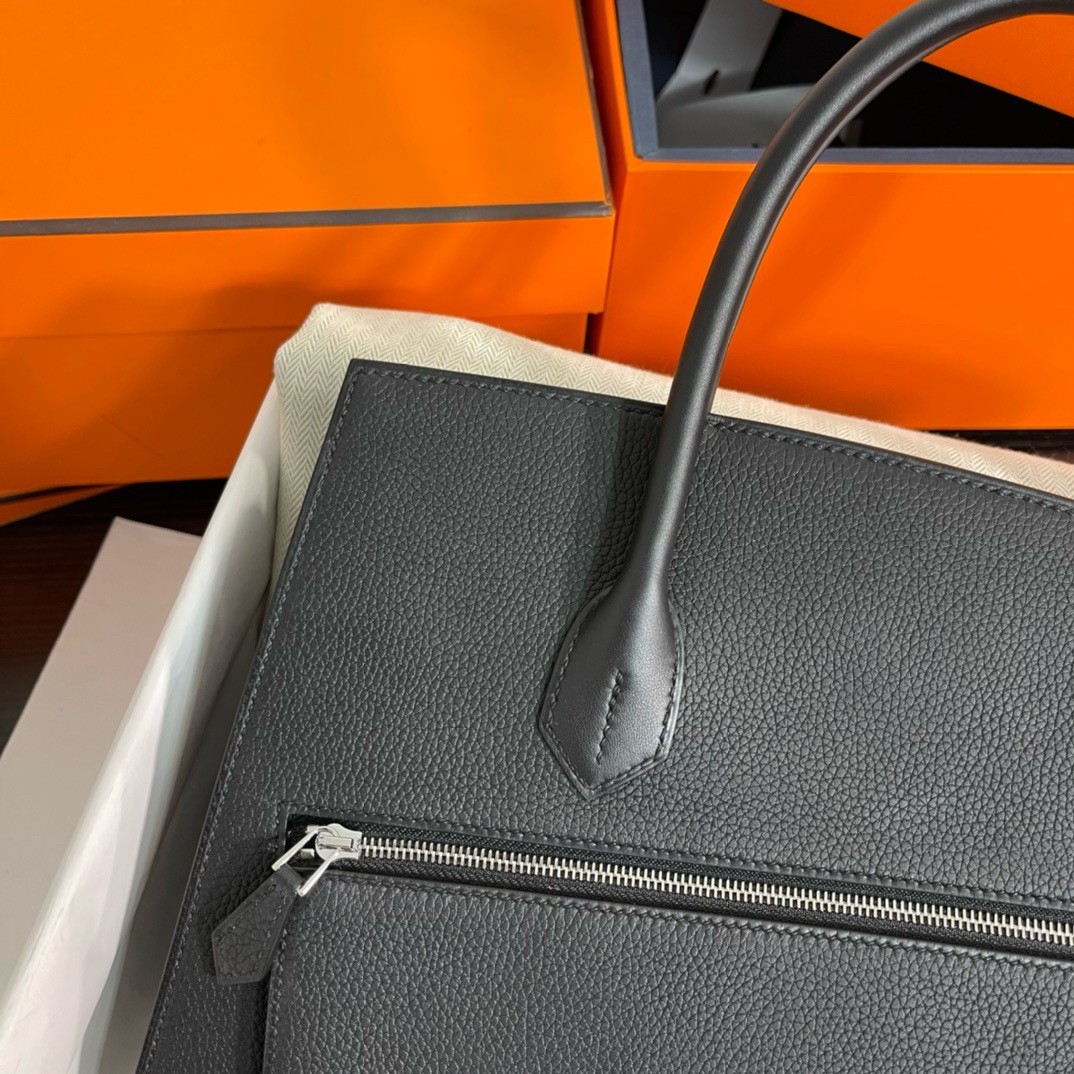 H**mes birkin 30 en desordre bag in gold swift and clemence leather