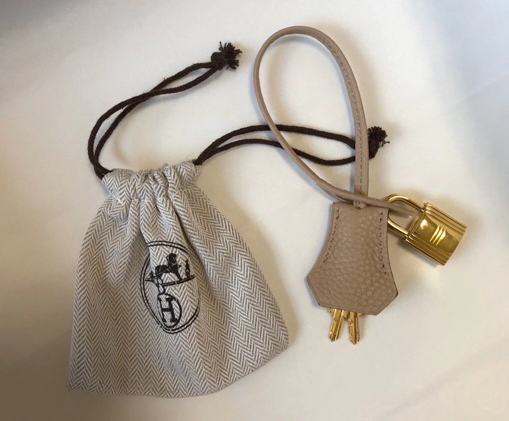 H**mes picotin lock 18 bag in trench clemence leather