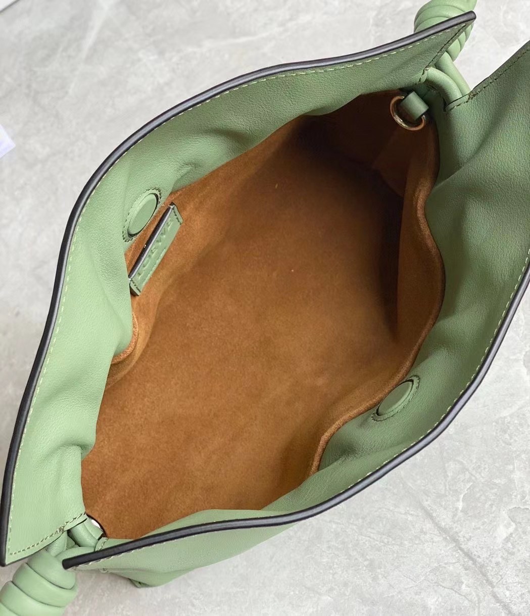 L0ew* flamenco mini clutch in rosemary nappa leather