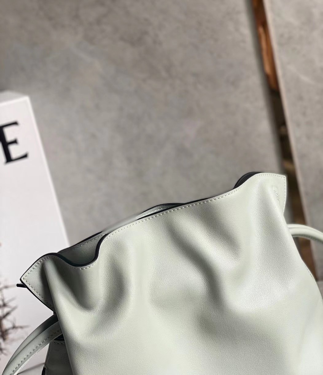 L0ew* flamenco clutch in ash grey nappa leather