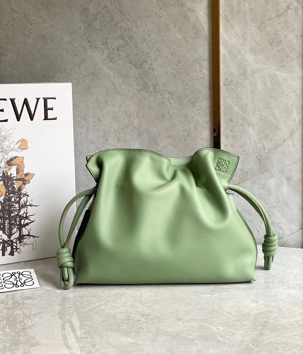 L0ew* flamenco clutch in rosemary nappa leather