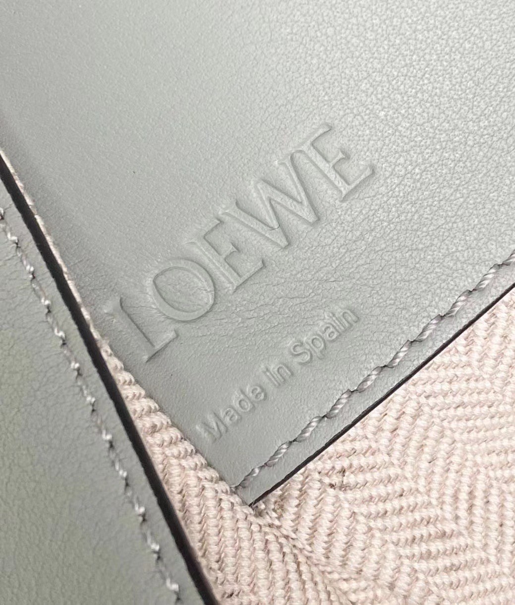 L0ew* small hammock multicolour bag in grey calfskin