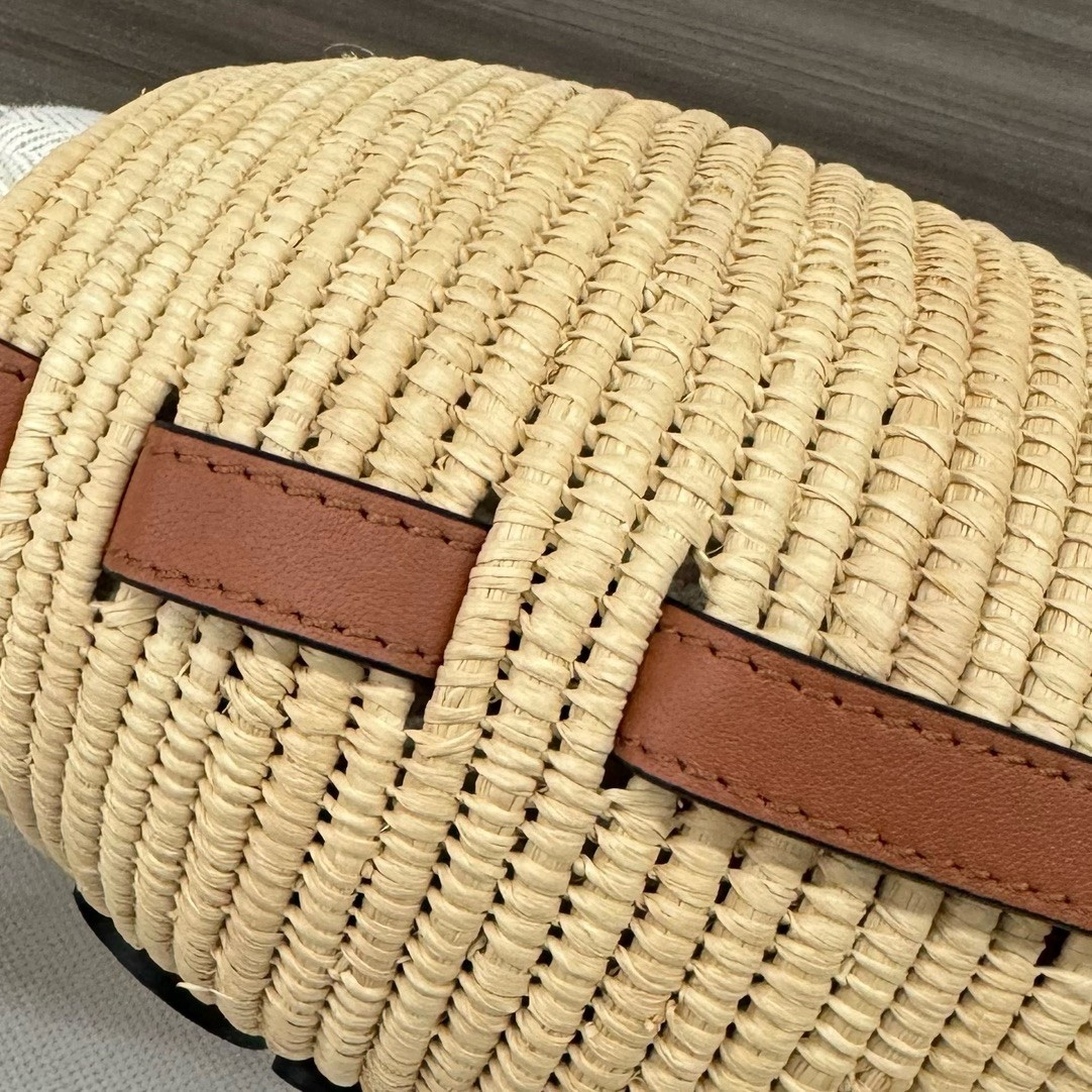 L0ew* x paula’s ibiza raffia beehive basket bag