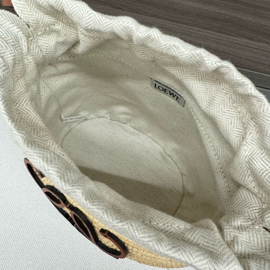 L0ew* x paula’s ibiza raffia beehive basket bag