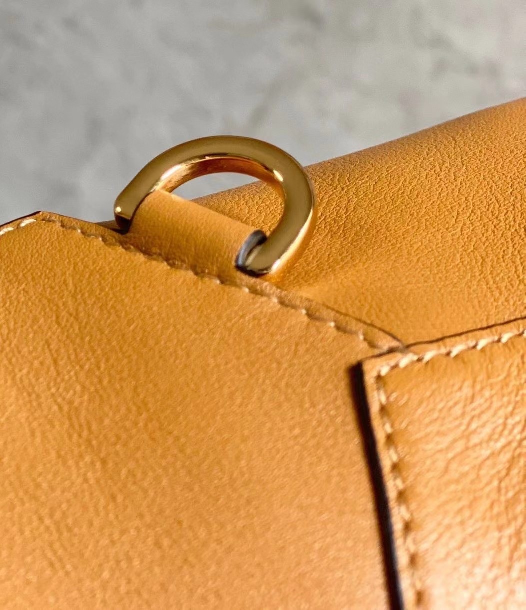 L0ew* puzzle hobo bag in brown nappa calfskin
