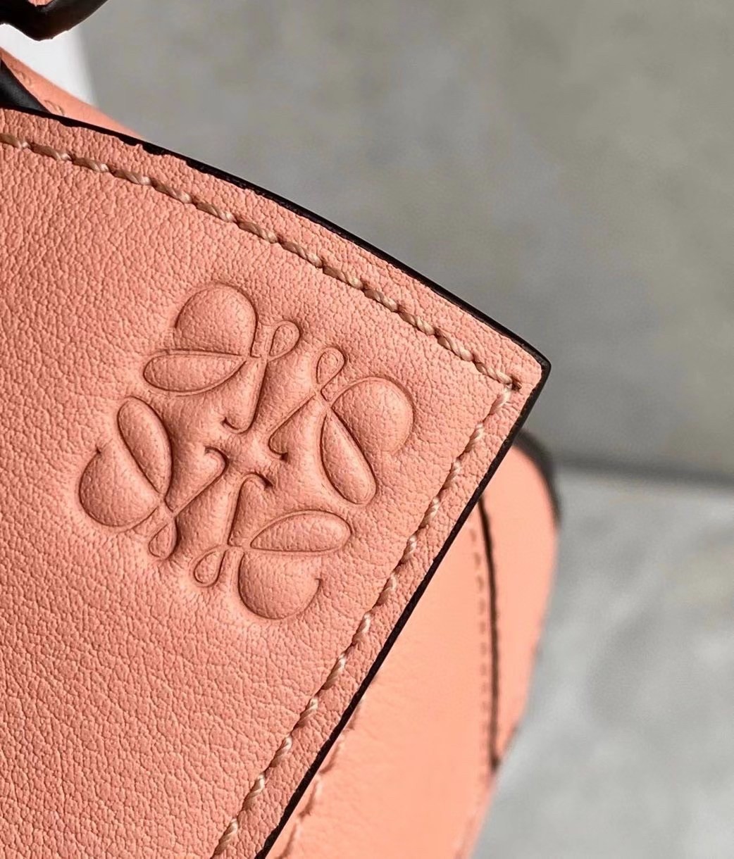 L0ew* puzzle mini bag in blossom calfskin leather