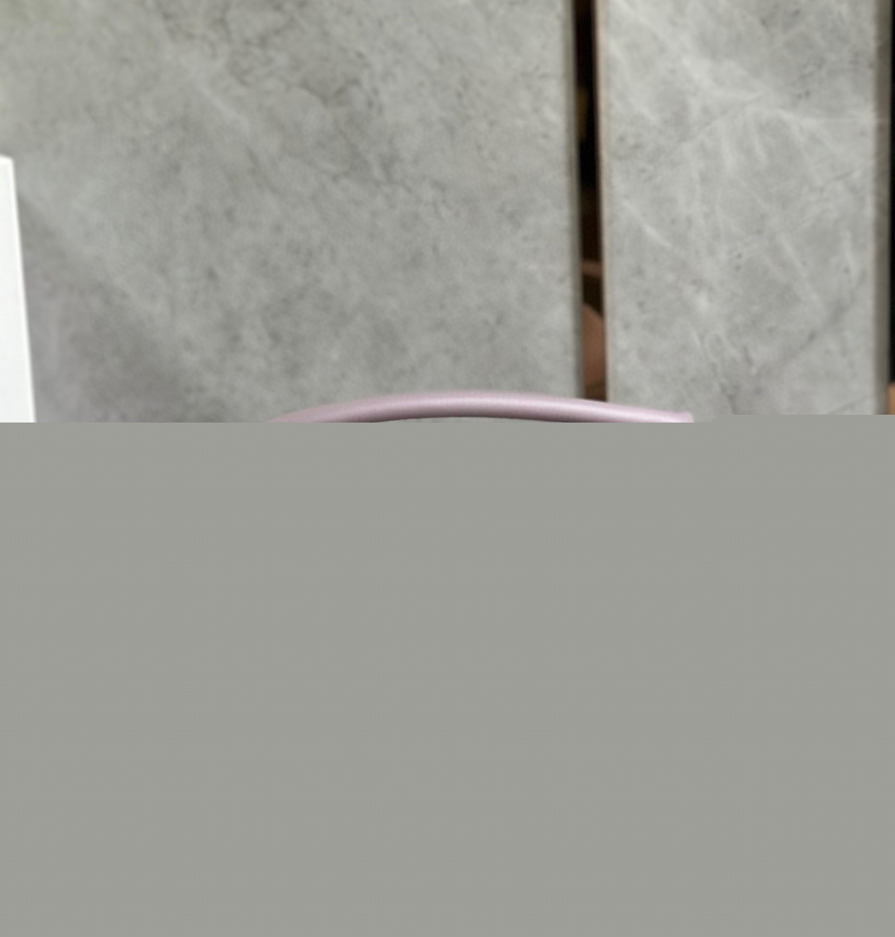 L0ew* puzzle edge small bag in pale aubergine satin calfskin