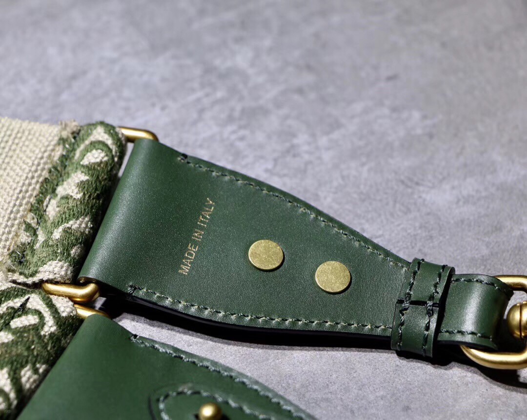 D*or green oblique shoulder strap