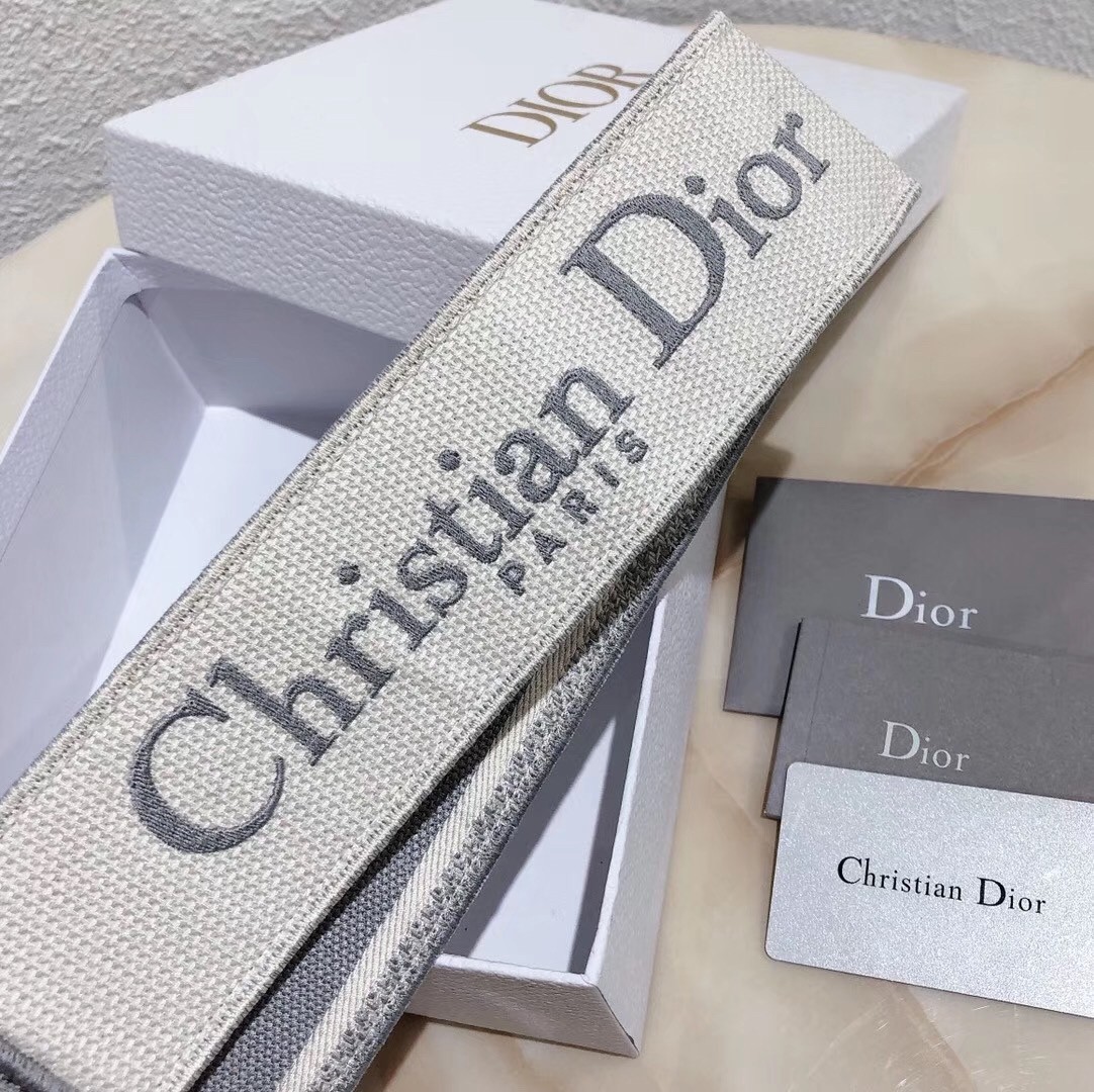 D*or grey ch**an D*or shoulder strap