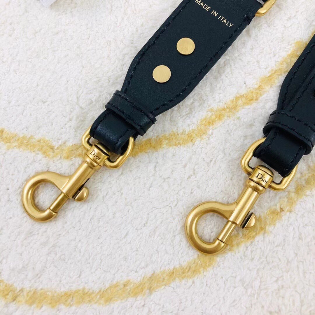 D*or blue embroidery adjustable shoulder strap