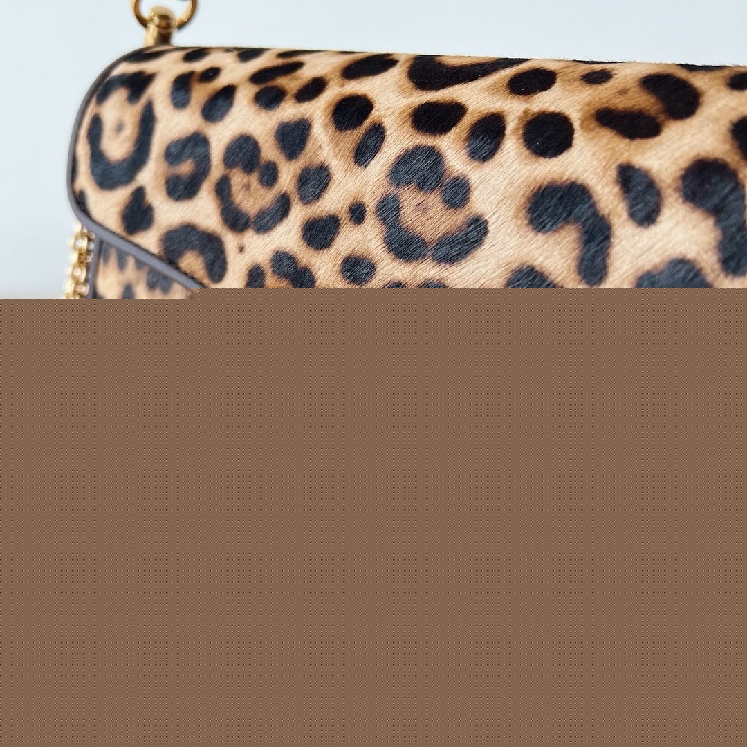 Valentino Large Loco Shoulder Bag in Pony-effect Calfskin