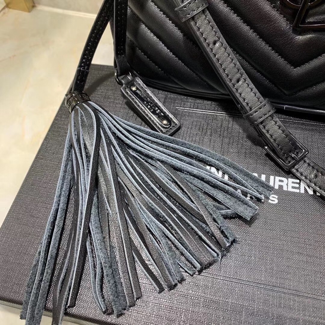 Sa**t Lau*nt lou camera all black bag