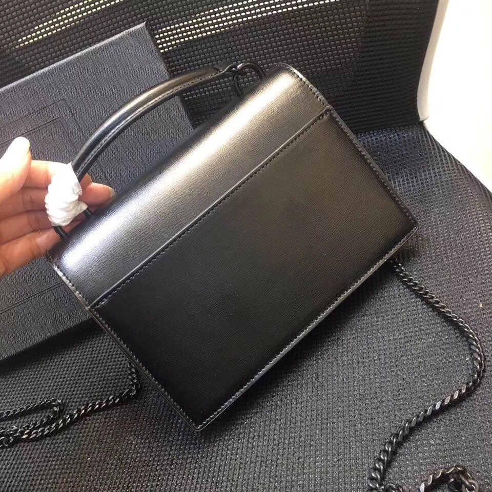 Sa**t Lau*nt woc sunset chain wallet all black