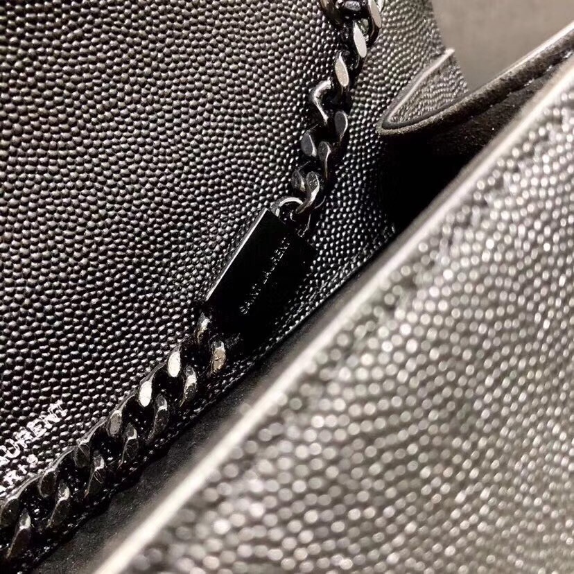 Sa**t Lau*nt medium kate all black shoulder bag