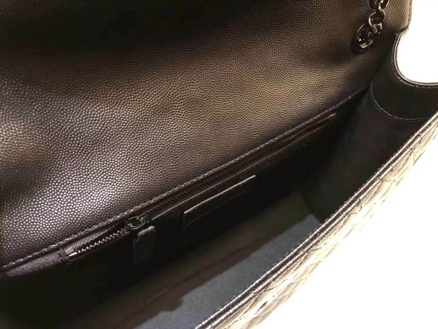 Sa**t Lau*nt large envelope all black bag