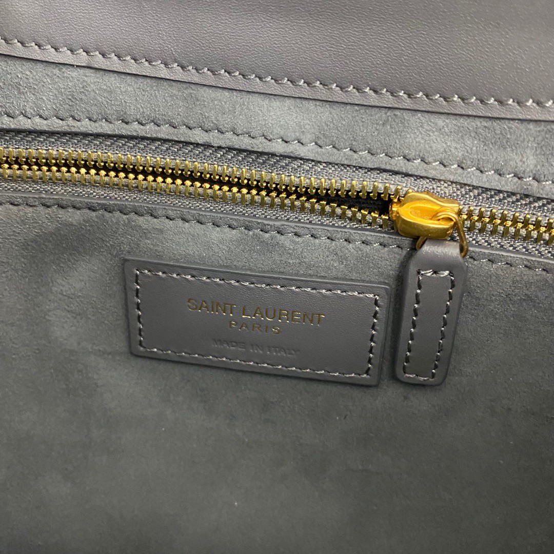 Sa**t Lau*nt le 5 À 7 hobo bag in storm smooth leather